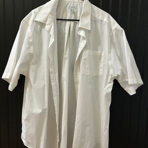 George, 2XL, white, dress shirt